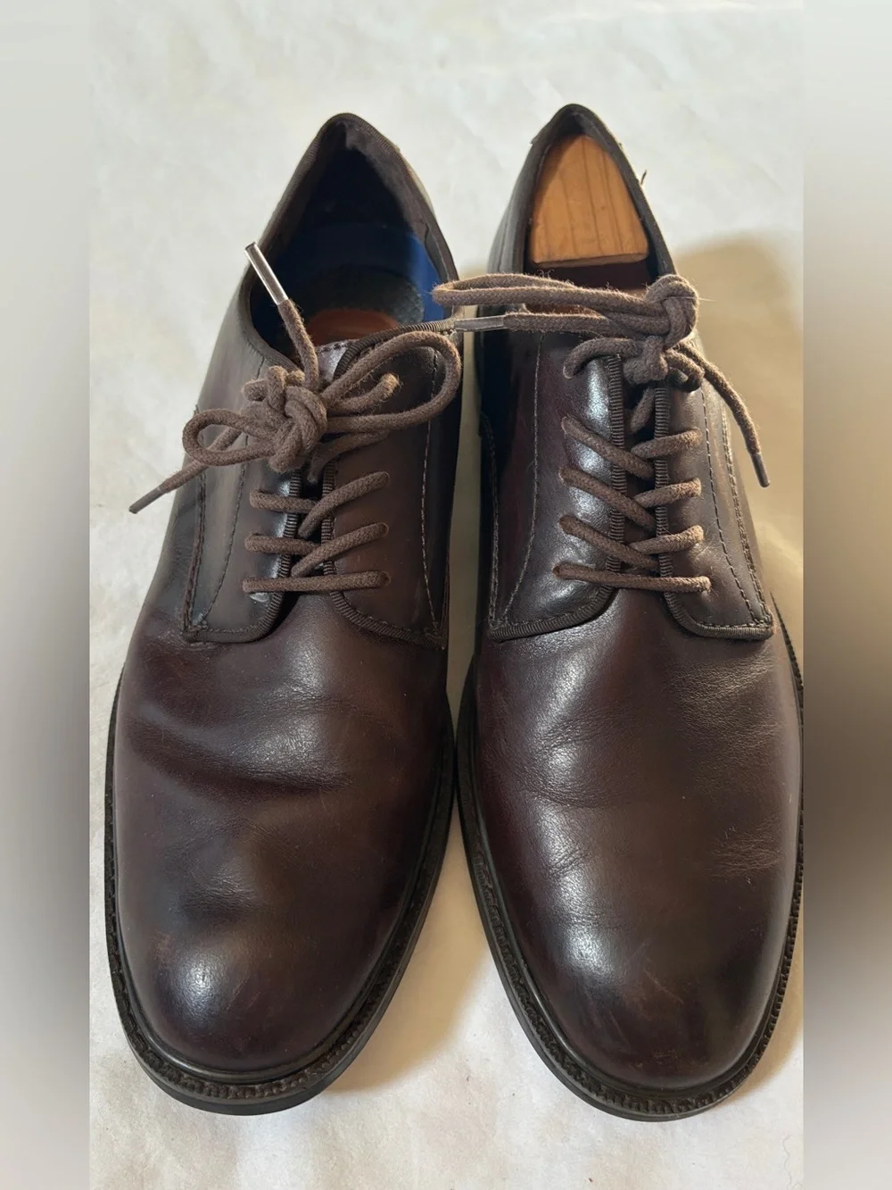 Vince Camuto Men’s Brown Derby Lace Up Dress Shoes Size 10.5? See Measurements
